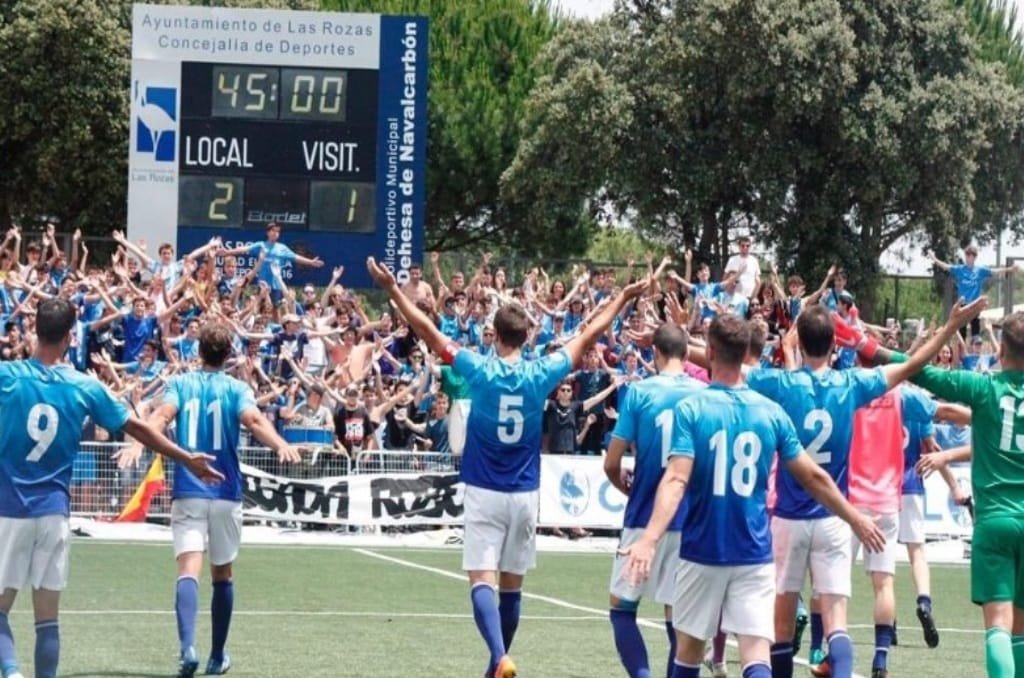Las Rozas CF: de Regional Preferente a Segunda B en dos temporadas